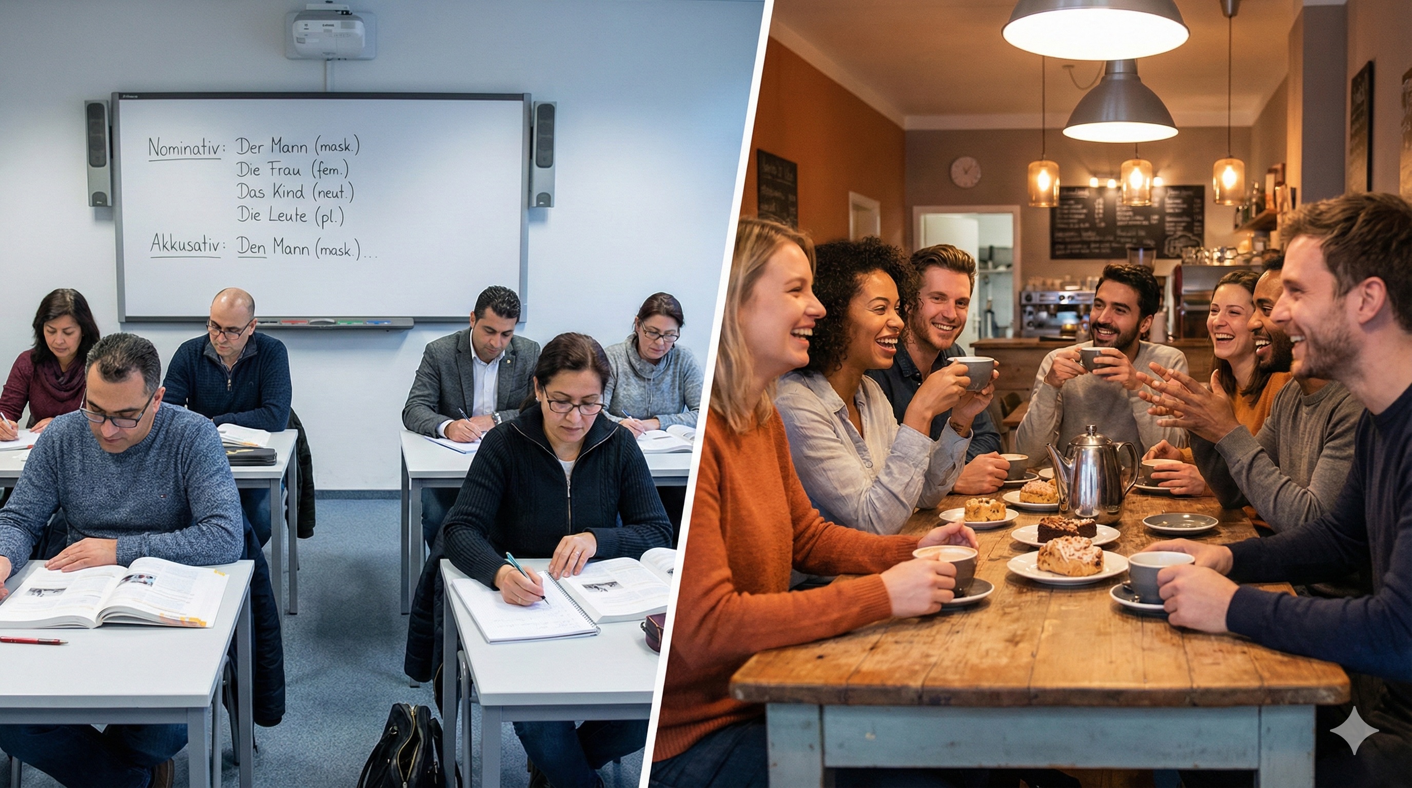 "Sprachcafé" (Almanya'da Ücretsiz Almanca Kursu)
